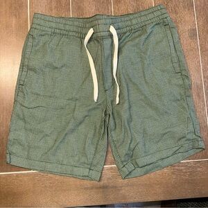 Goodfellow & Co Athletic Green Shorts with Elastic Waistband